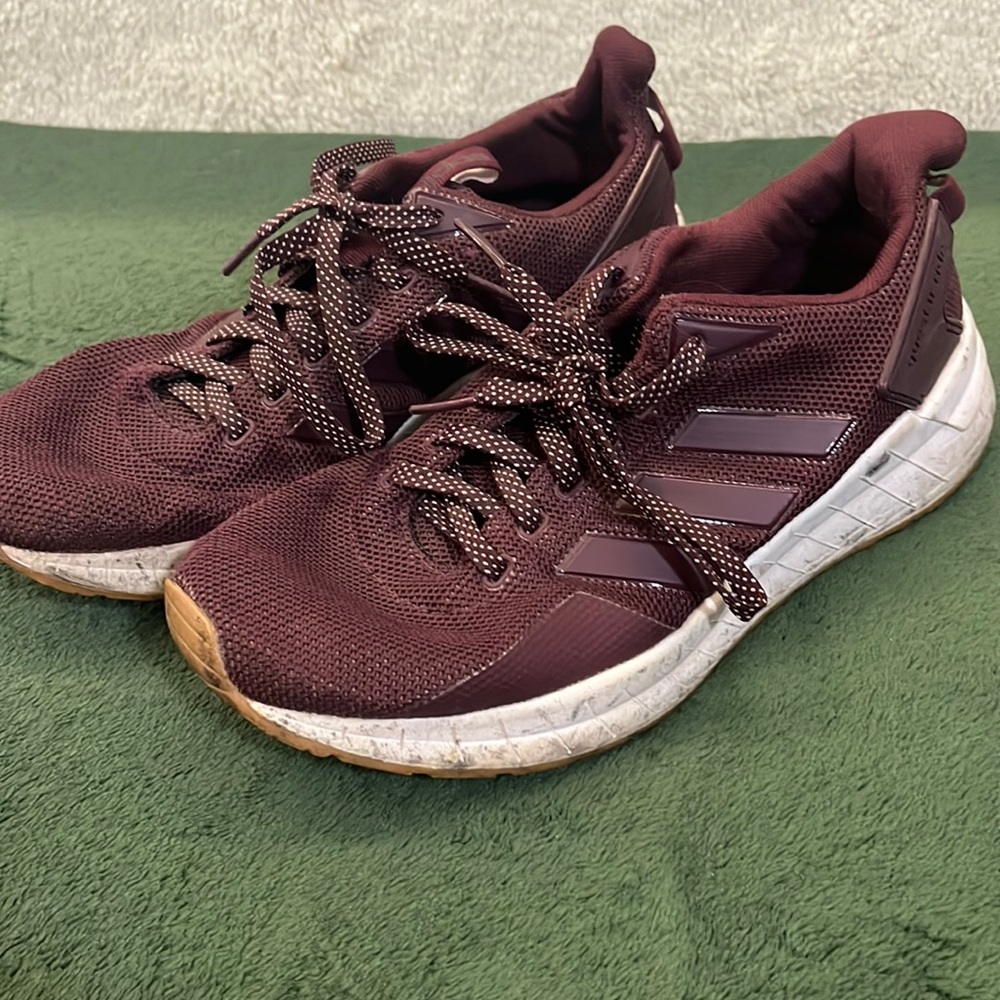 Purple Adidas Sneakers size 8